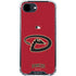 MLB Arizona Diamondbacks - Secondary Solid Distressed iPhone 16e Clear Case